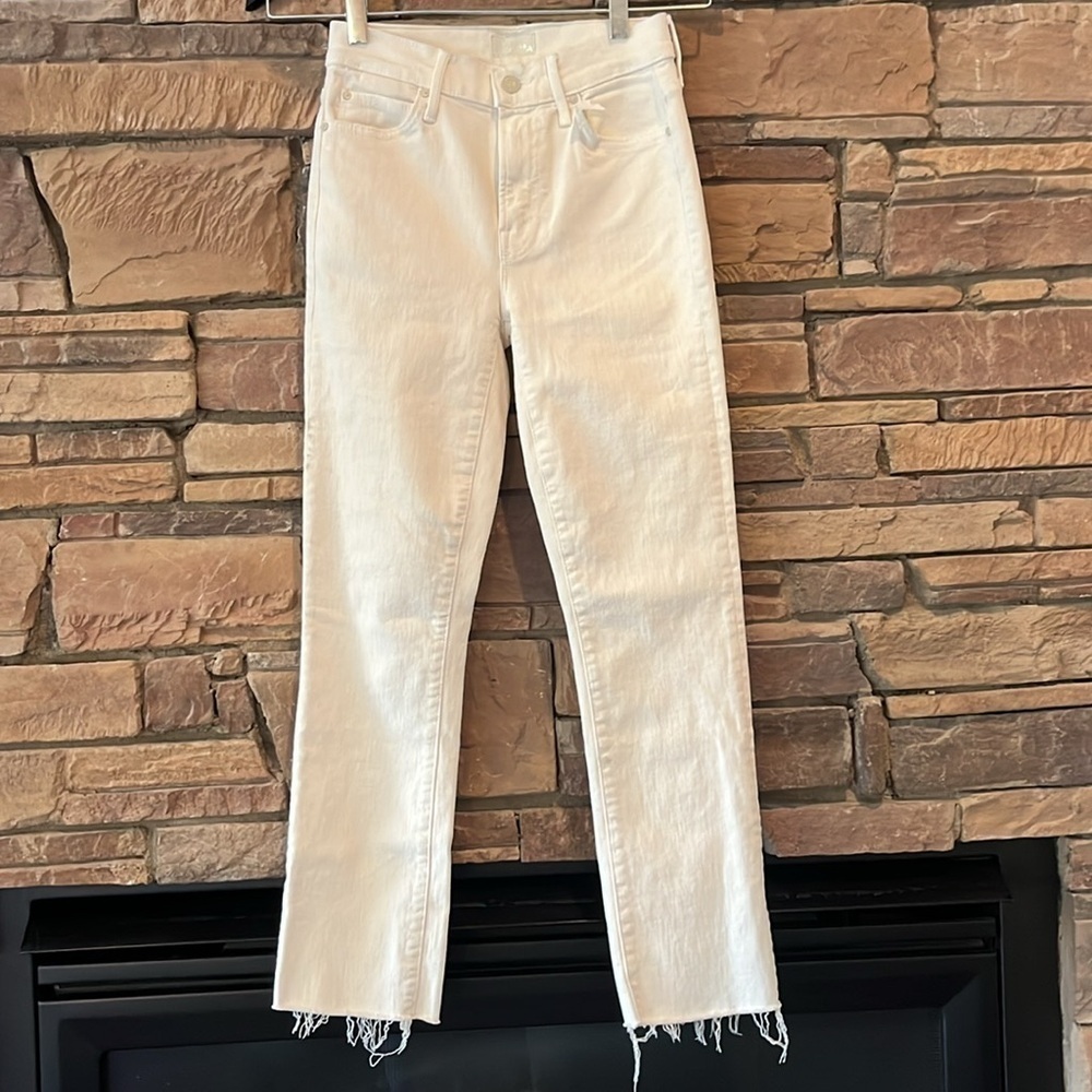 NWT MOTHER The Rascal Crop Fray! - Picture 5 of 11